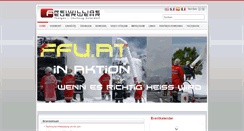 Desktop Screenshot of ffu.at